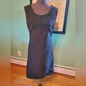 Elegant Black Vintage Sleeveless Dress